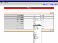 設定例イメージ画面